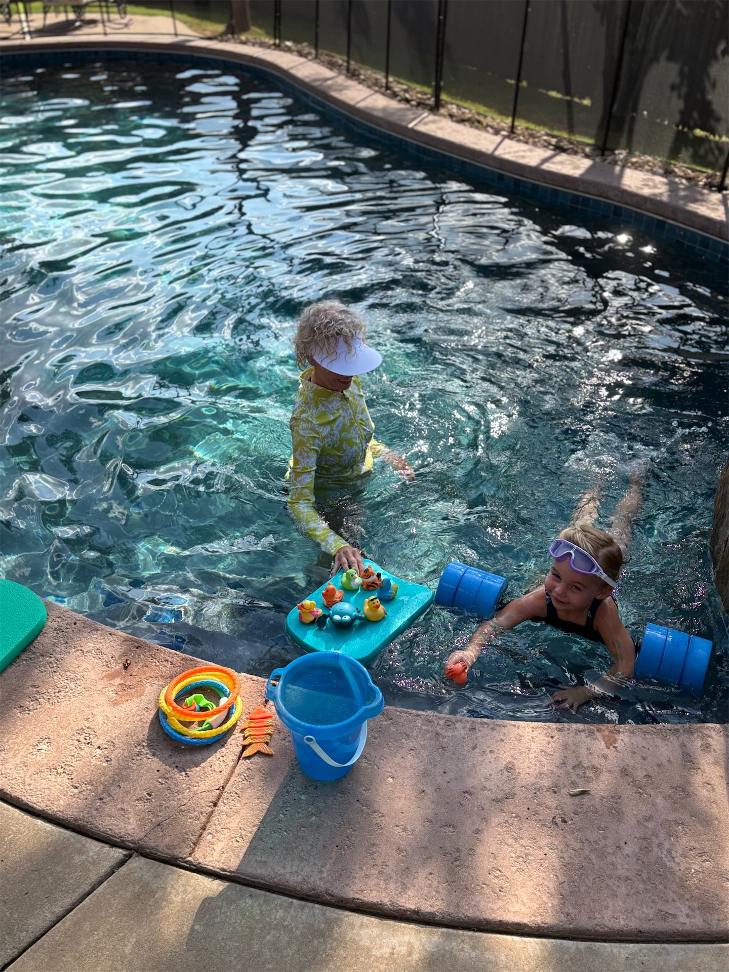 Infant water acclimation class with parent at Like a Fish, Edmond OK
